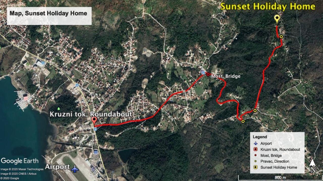 Sunset Holiday Home Tivat Extérieur photo